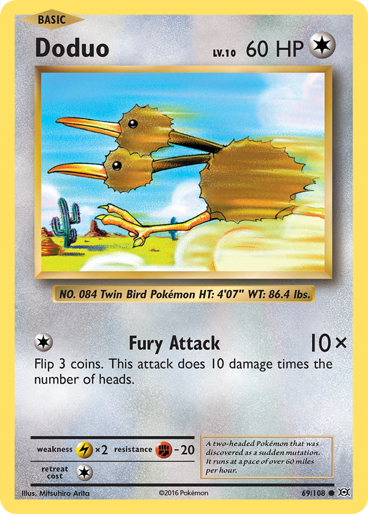 Evolutions Doduo #69/108